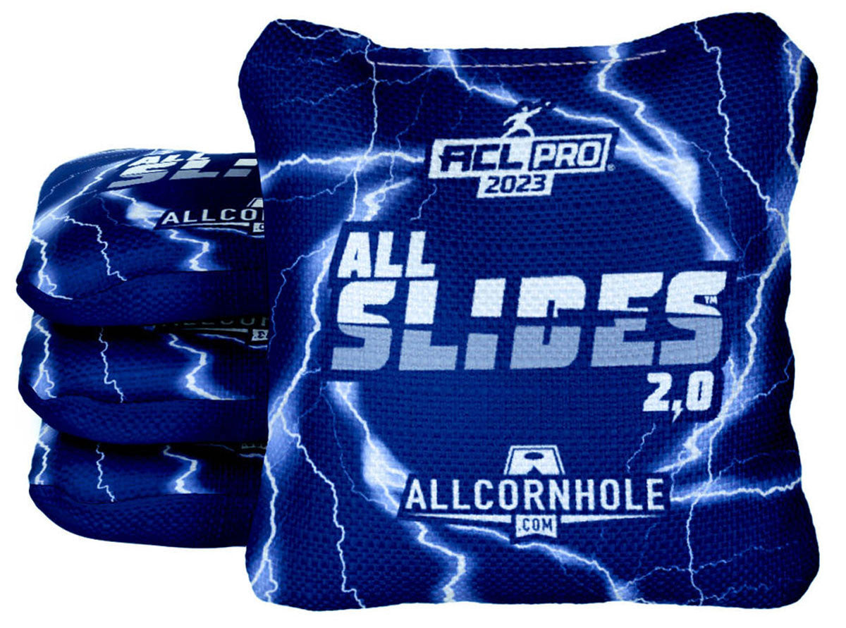 Officially Licensed Collegiate Cornhole Bags - All-Slide 2.0 - Set of 4 - Duke University