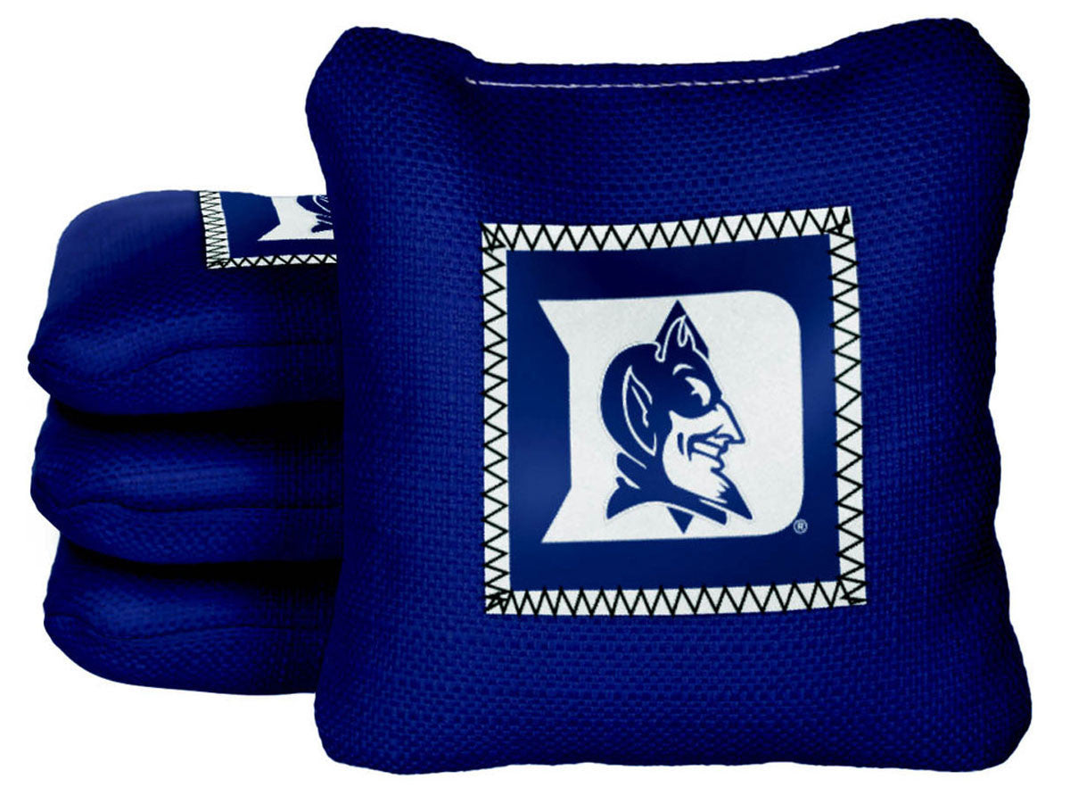 Officially Licensed Collegiate Cornhole Bags - Gamechanger Steady 2.0 - Set of 4 - Duke University
