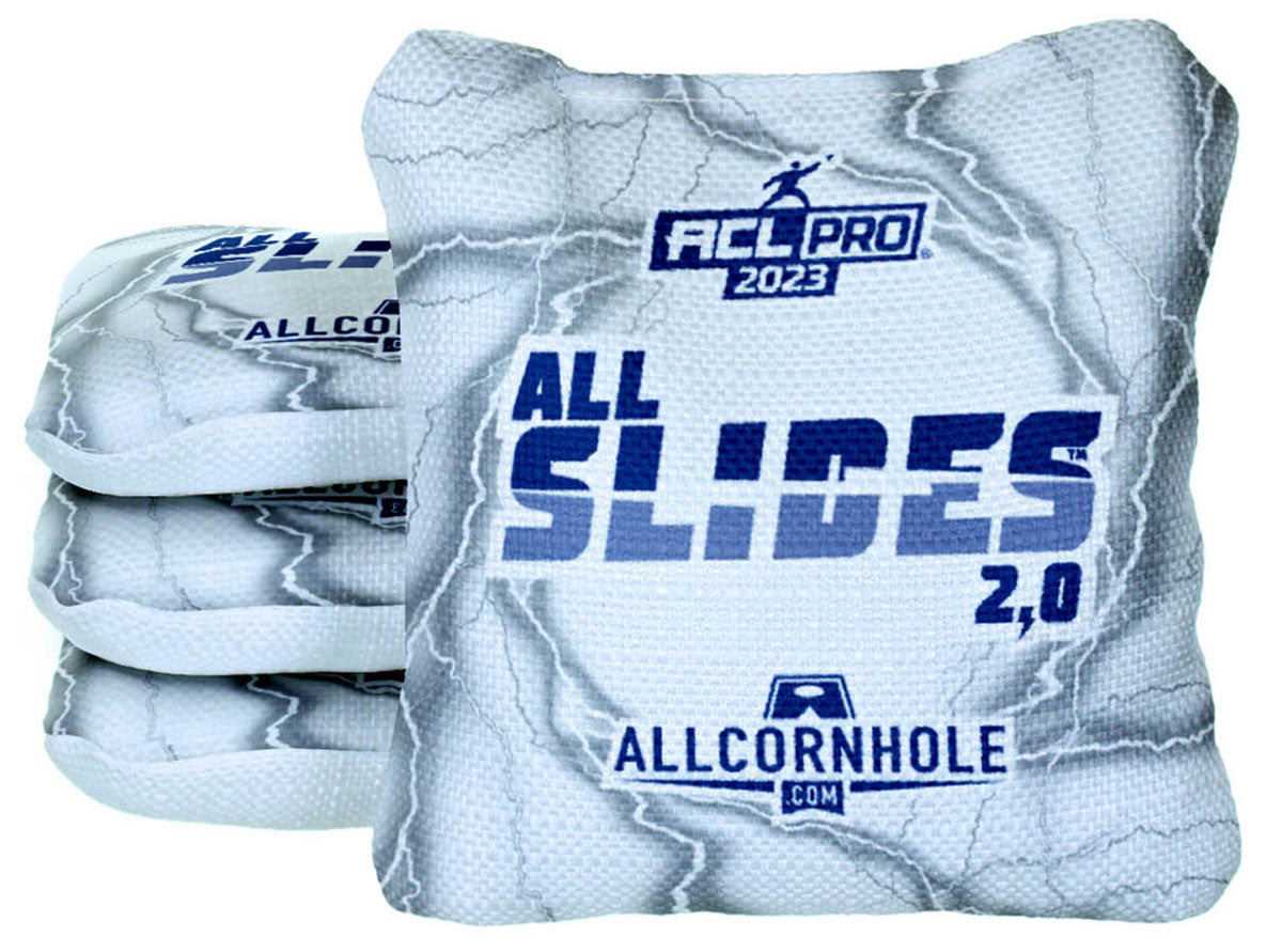 Officially Licensed Collegiate Cornhole Bags - All-Slide 2.0 - Set of 4 - Duke University