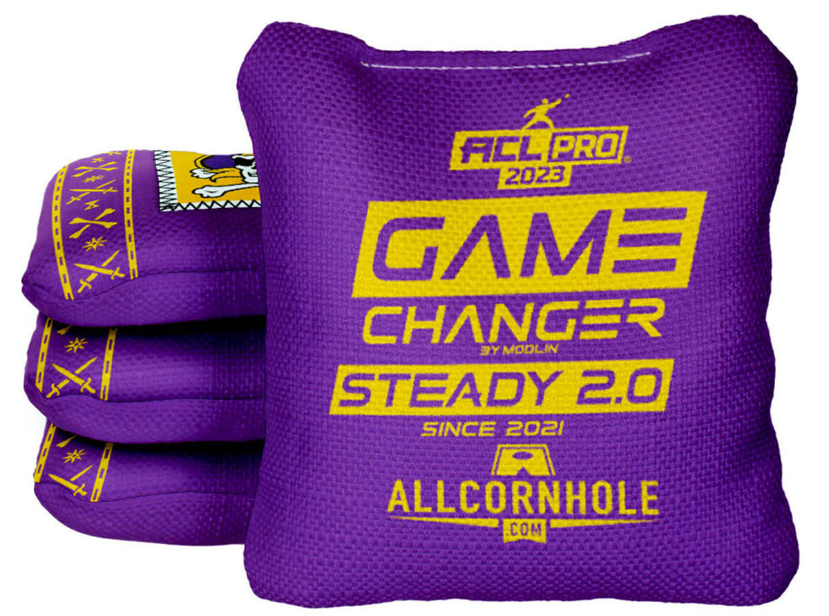 Officially Licensed Collegiate Cornhole Bags - Gamechanger Steady 2.0 - Set of 4 - East Carolina University