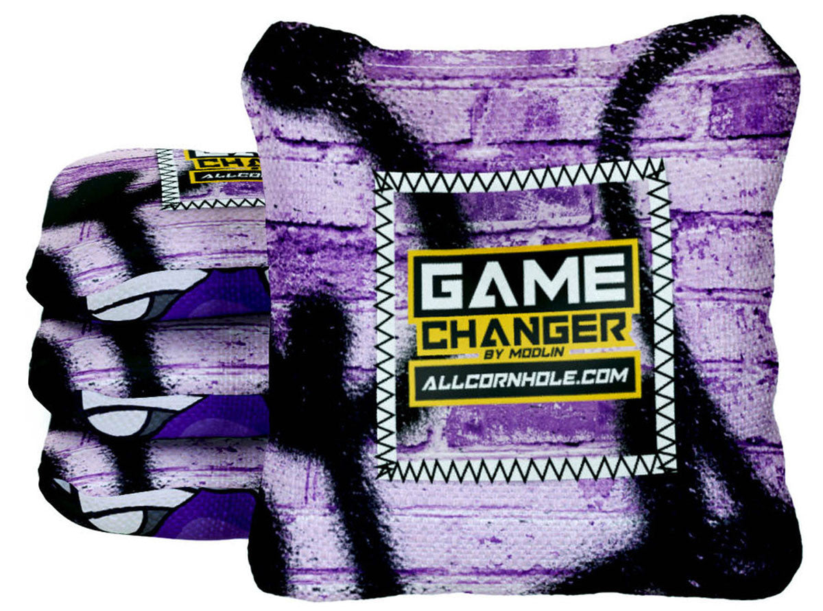 Graffiti Design Gamechanger cornhole bags - SET OF 4