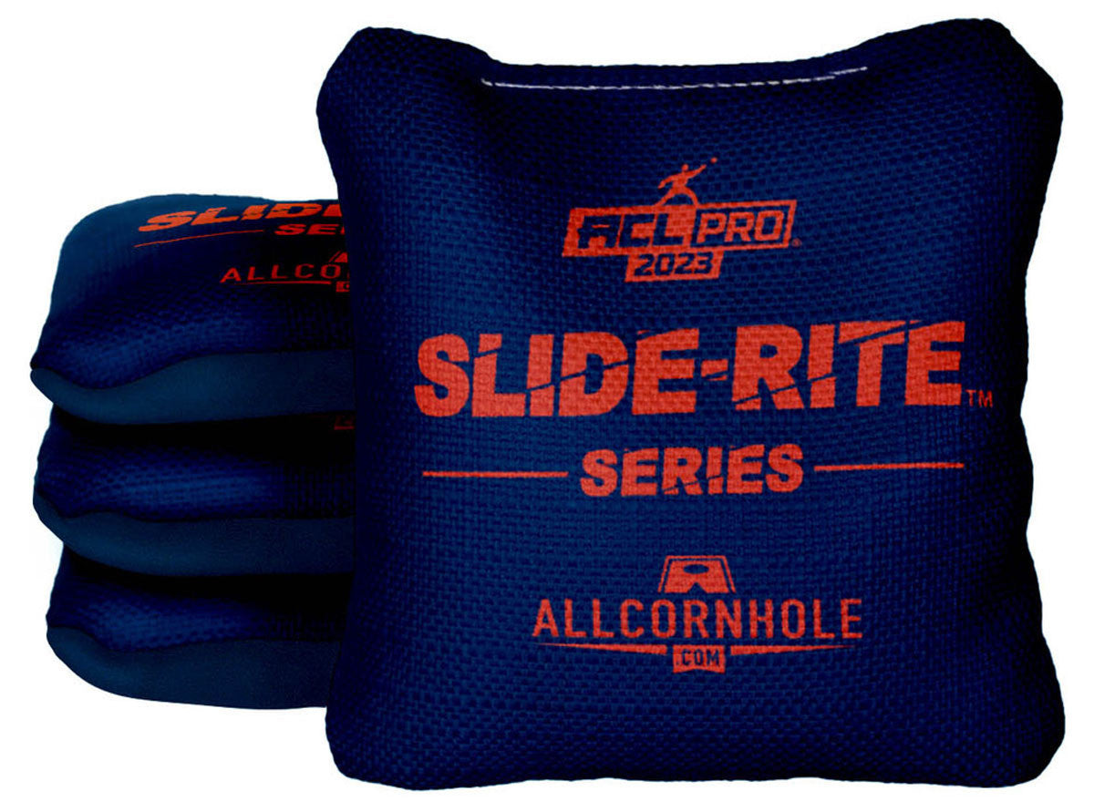 Officially Licensed Collegiate Cornhole Bags - Slide Rite - Set of 4 - University of Illinois