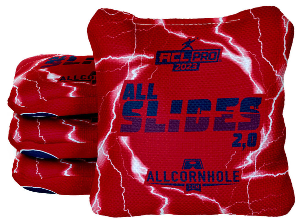 Officially Licensed Collegiate Cornhole Bags - All-Slide 2.0 - Set of 4 - Mississippi University