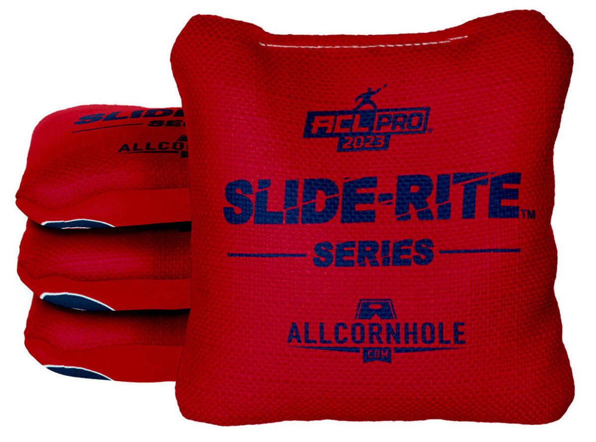 Officially Licensed Collegiate Cornhole Bags - Slide Rite - Set of 4 - Ole Miss