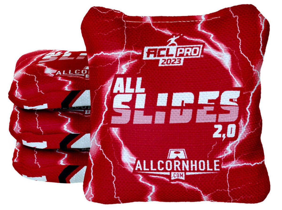Officially Licensed Collegiate Cornhole Bags - All-Slide 2.0 - Set of 4 - NC State University