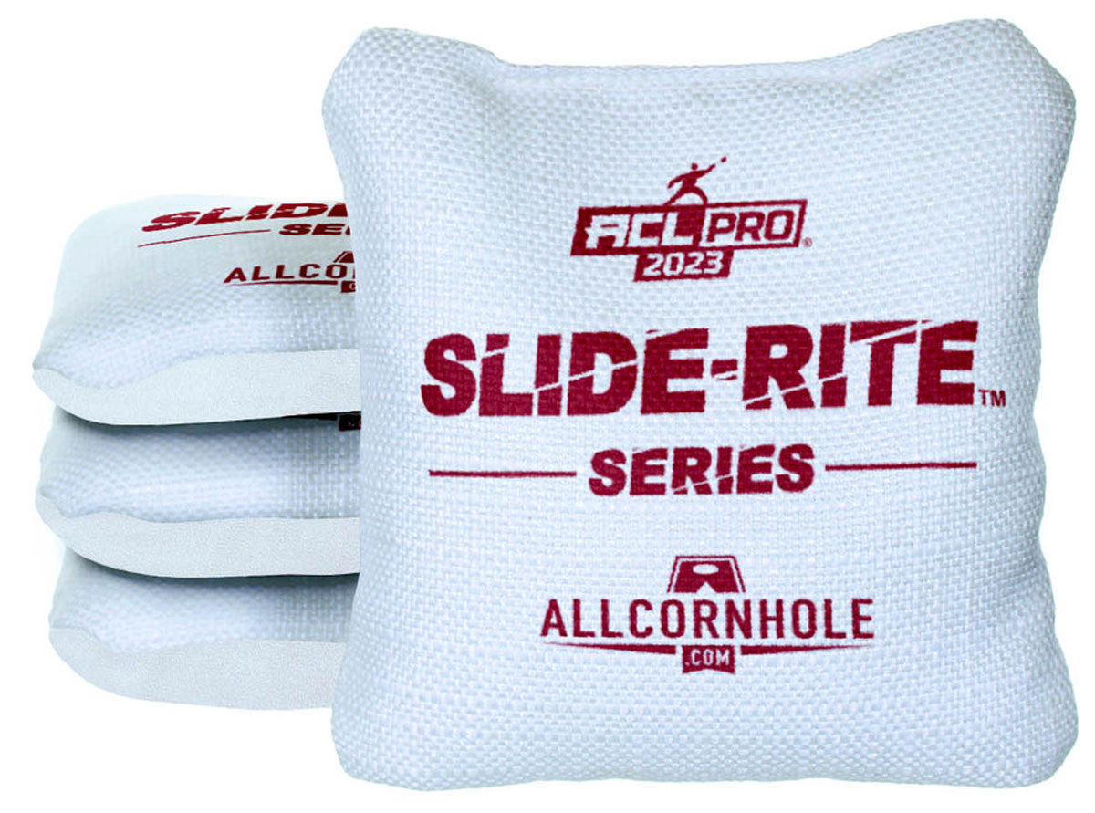 Officially Licensed Collegiate Cornhole Bags - Slide Rite - Set of 4 - Oklahoma University
