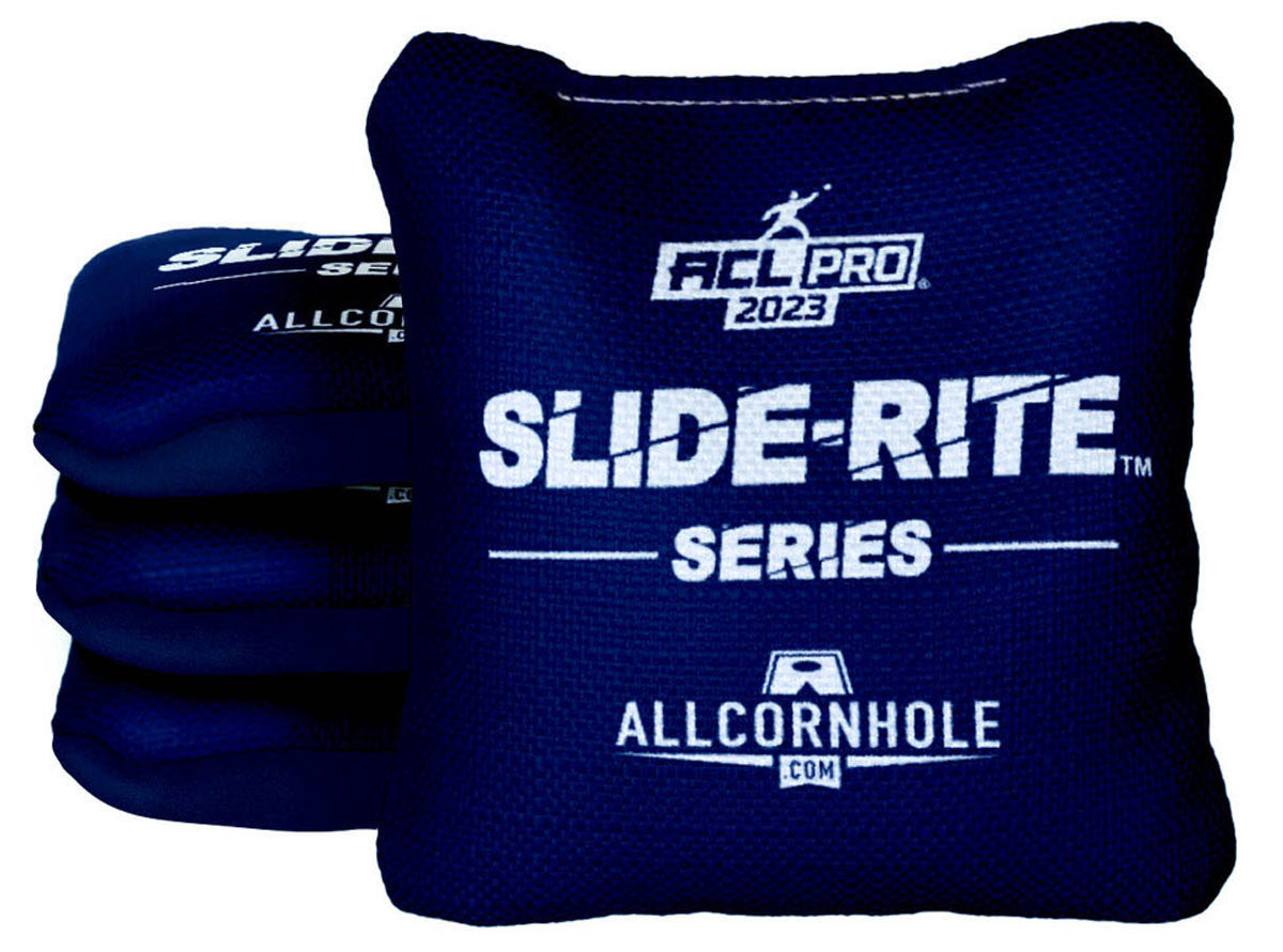 Officially Licensed Collegiate Cornhole Bags - Slide Rite - Set of 4 - Old Dominion University