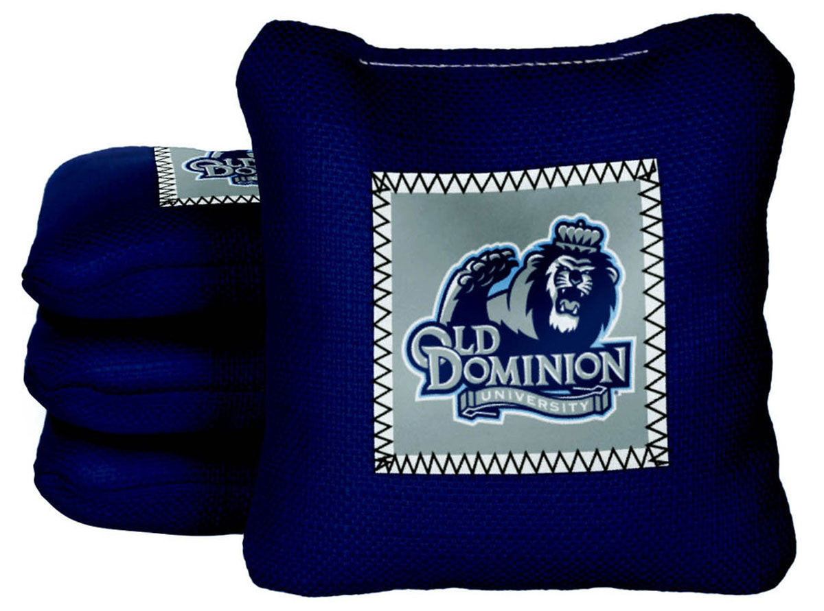 Officially Licensed Collegiate Cornhole Bags - Gamechangers - Set of 4 - Old Dominion University