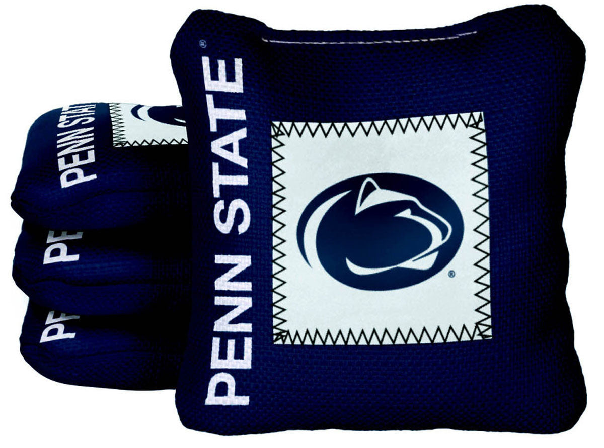 Officially Licensed Collegiate Cornhole Bags - Gamechanger Steady 2.0 - Set of 4 - Penn State University