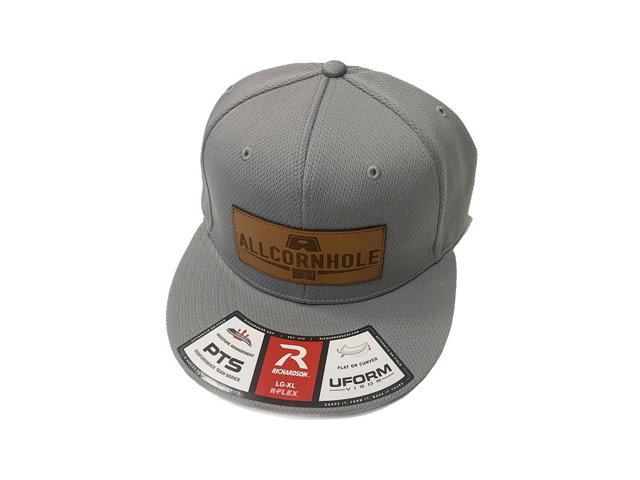 AllCornhole FlexFit Hat - Gray