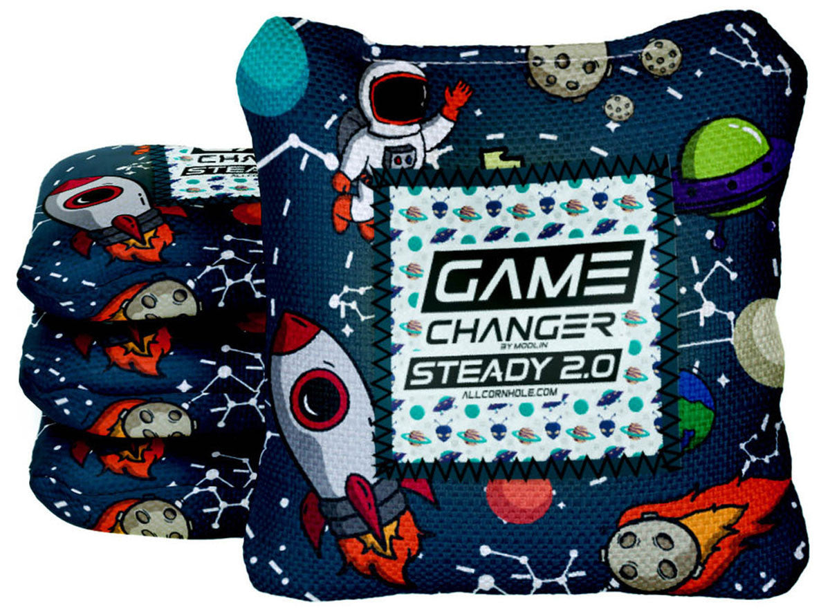 Out of This World Space Design Steady 2.0 cornhole bags - SET OF 4