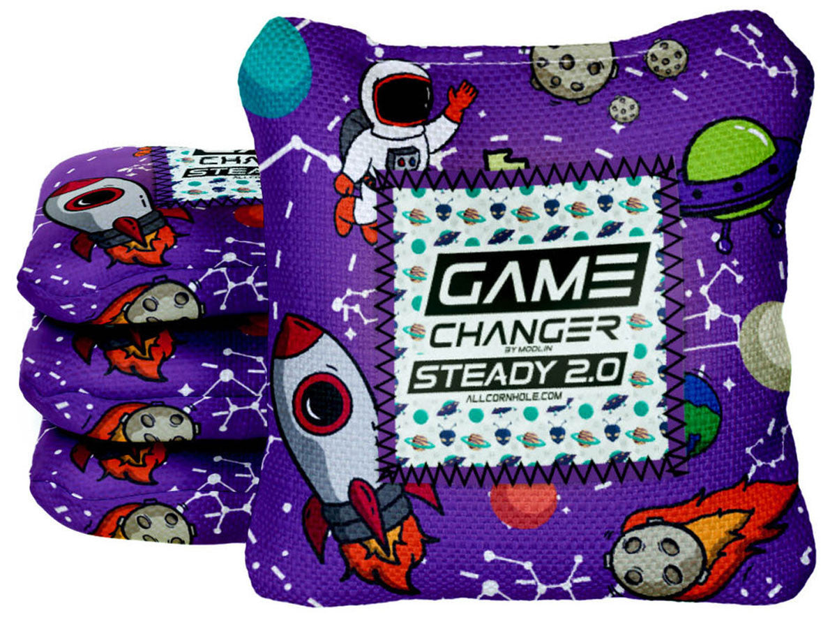 Out of This World Space Design Steady 2.0 cornhole bags - SET OF 4
