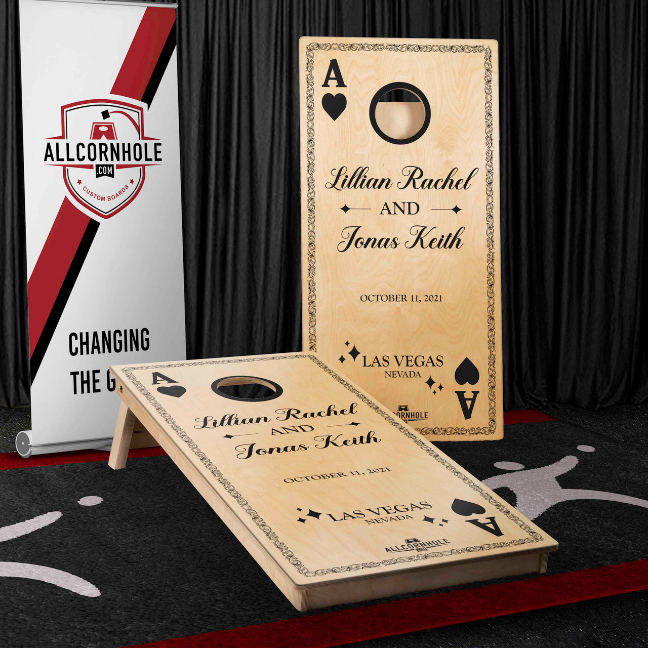 Custom ACL PRO Cornhole Boards