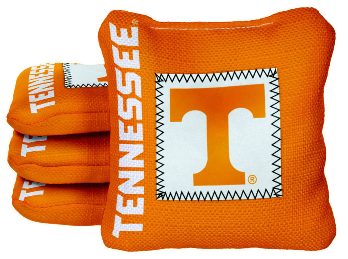 Officially Licensed Collegiate Cornhole Bags - Gamechanger Steady 2.0 - Set of 4 - University of Tennessee