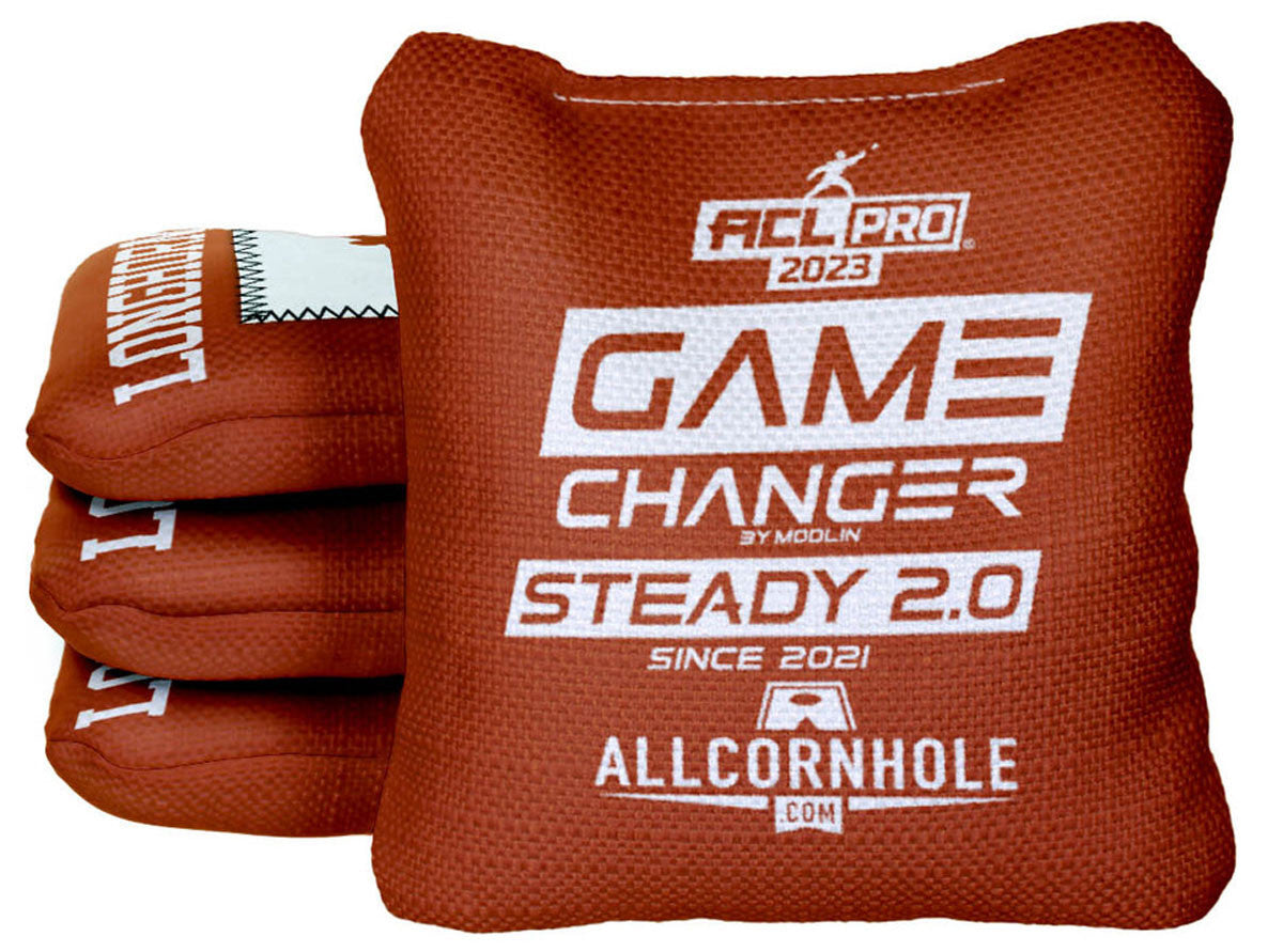 Officially Licensed Collegiate Cornhole Bags - Gamechanger Steady 2.0 - Set of 4 - University of Texas