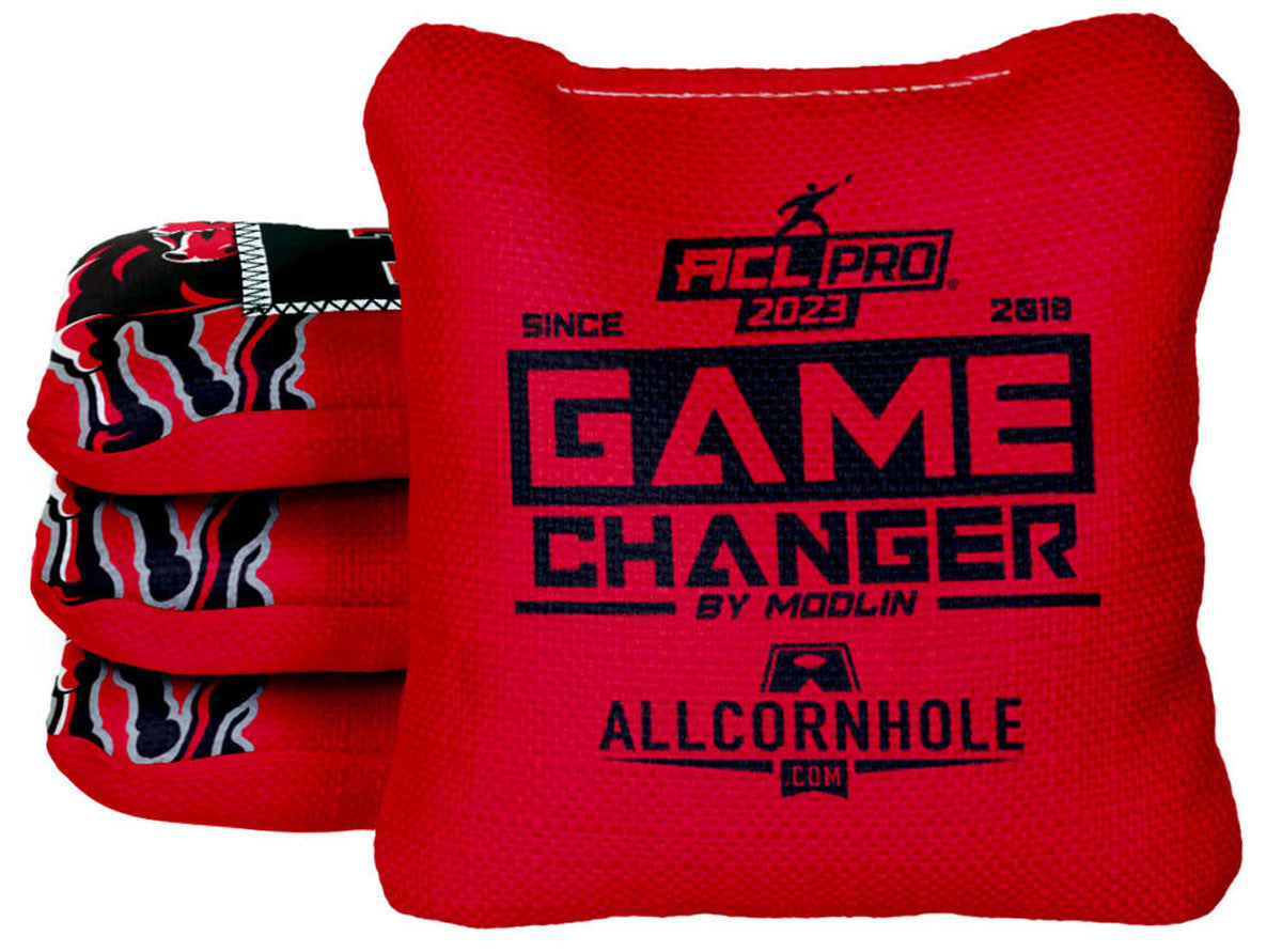 Officially Licensed Collegiate Cornhole Bags - Gamechangers - Set of 4 - Texas Tech University