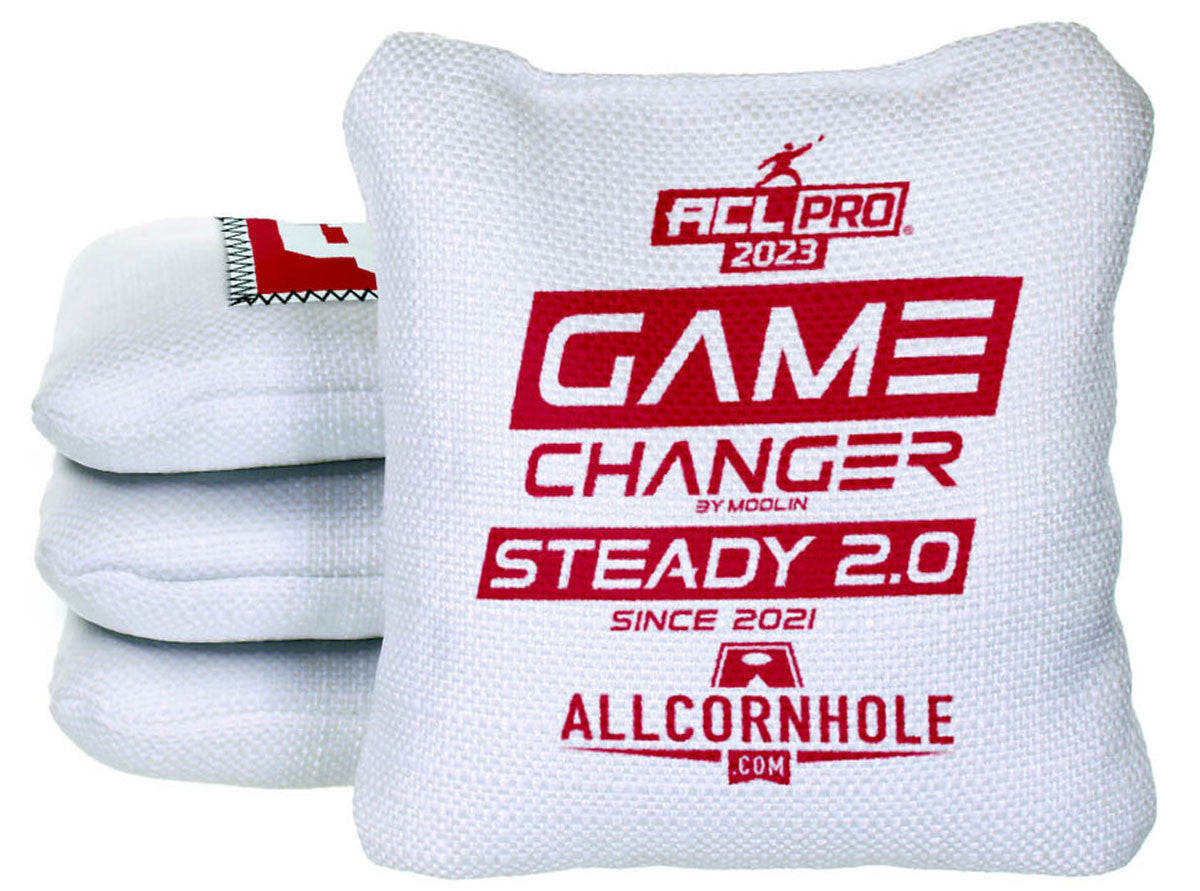 Officially Licensed Collegiate Cornhole Bags - Gamechanger Steady 2.0 - Set of 4 - University of Utah